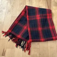 マフラー　ストール　チェック柄