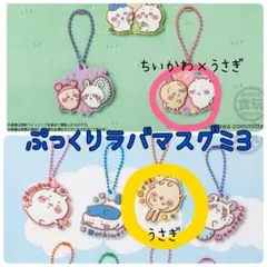 ちいかわ ぷっくりラバマスグミ3 ちいかわ × うさぎ うさぎセット