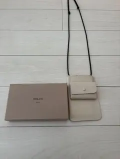 モリニ Phone Shoulder Wallet オフホワイト - メルカリ