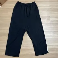 Ｙー３　adidas アディダスワイスリー　トラックパンツ　黒　ワイドストレート