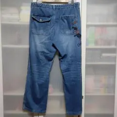 6130 【最終価格】カールヘルム　ワイドストレートデニム　LLのサムネイル