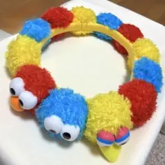 【美品】USJ 冠　セサミストリート　エルモ　カチューシャ　クッキーモンスター