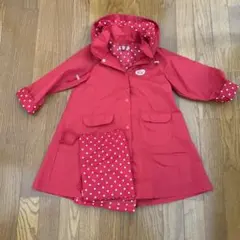 のんたん様専用！miki house 赤 水玉 コート 120
