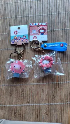 EXPO2025キャラクター アクリルキーホルダー 2個セット