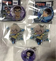 名探偵コナン　トレーディング　缶バッジ　アクリルキーホルダー　まとめ売り