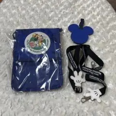 東京ディズニーリゾート30周年記念ミッキーマウスポシェット、鍵入れ等3点セット