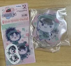 フリューくじ 忍たま乱太郎 もちぴこ 中在家長次　アクリルスタンド　ステッカー