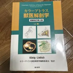 カラーアトラス獣医解剖学 上巻・下巻 セット Amazon.co.jp: カラ-アトラス獣医解剖学 (上巻) : Horst Erich