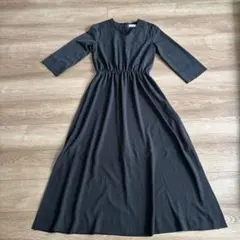 美品　Mila Owen ドレープマキシワンピースのサムネイル