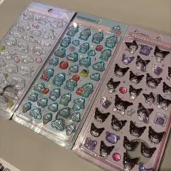 サンリオ ボンボンドロップシール 3シートセット