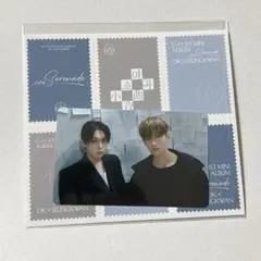 DxS Serenade Weverse 特典 Global ロゴ切手 トレカ