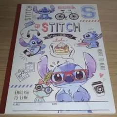 未使用 スティッチ 英語のノート