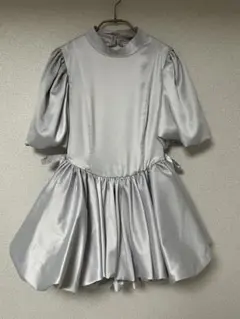 Treat Urself バルーンフラワージャガードワンピース ブルー treaturself バルーンフラワージャガードワンピース ブルー - メルカリ