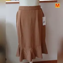 マーメード型　膝丈スカート