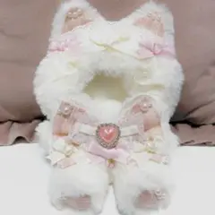 ぬい服 16cm おすわり ぬい 猫 しっぽ