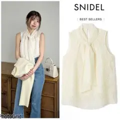 SNIDEL スナイデル ノースリボウタイブラウス