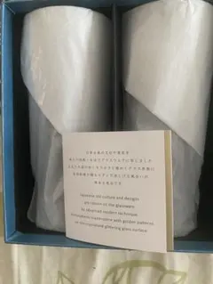 クリスタルガラス ビールグラス2個セット