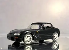 1/64 アオシマ スズキ カプチーノ ミニカー ブラック
