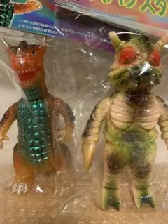 新品未開封】 JSMソフビ 地底怪獣ガレラ ＆ 星人バグスター 1期 - メルカリ