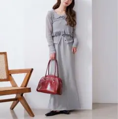 kastane SAWAMOTO企画 メロウスウェットスカート グレー