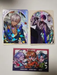 アートオブにじさんじ+3SKM College　コレクションカード　3枚セット