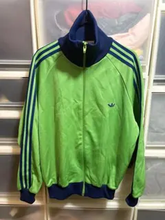 80s adidas ジャージ トラックジャケット デサント ビンテージ - メルカリ