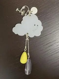 Ne-net 雲と雨のモチーフ イヤリング