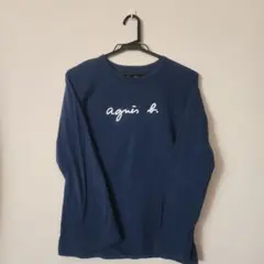 最終価格★agnès b. ネイビー 長袖Tシャツ T1