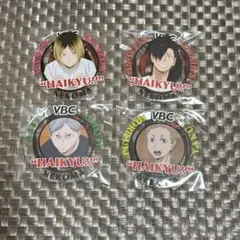 ハイキュー VBC アクリルバッジ 2016 孤爪研磨 黒尾鉄朗 夜久衛輔 音駒