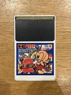 【希少】PCエンジン PC原人2 HuCARD Vol.41 PCE
