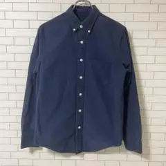 Abercrombie&Fitch アバクロ シャツ 長袖シャツ ネイビーのサムネイル