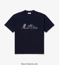 キングギドラTシャツ ゴジラxラコステ サイズM LACOSTE ブラック