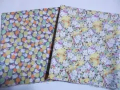 2リバティプリント カットクロス　2種　30×25cm