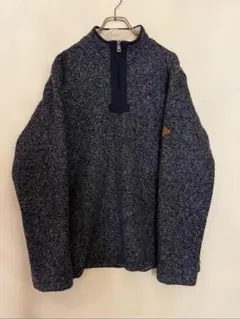 ハーフジップトレーナー