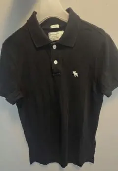 Abercrombie & Fitch 黒ポロシャツ S　メンズ　アバクロ