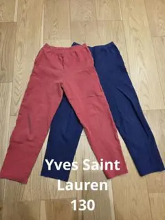 YvesSaintLauren 長ズボン130 2点セットのサムネイル