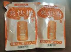 AFC 爽快柑 薬用アミノ酸シャンプー つめかえ用 500mL　2個セットのサムネイル