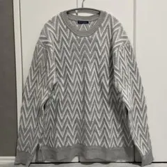 【美品】ニコル　ニット　グレー