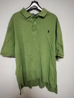 Polo by Ralph Lauren 緑 ポロシャツ XL