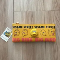 【レトロ】セサミストリート ビッグバード ペンケース