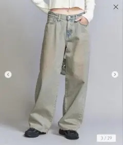 united arrows【別注】＜NEEDBY heritage＞デニムパンツ