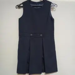 UNIQLO ノースリーブ ワンピース 140 ネイビー