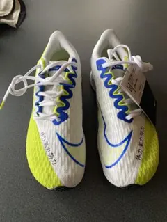 Nike ランニングシューズ　23cm ホワイト/イエロー/ブルー