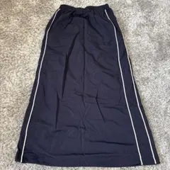 ネイビー サイドストライプ タイトスカート サイズF