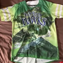 SoftBank Hawks ユニフォーム グリーン Large
