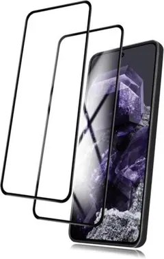 二枚入り Google Pixel 8 pro 5G 用のガラスフィルム