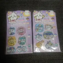 ちいかわ ウォーターシール 立体シール 2枚セット