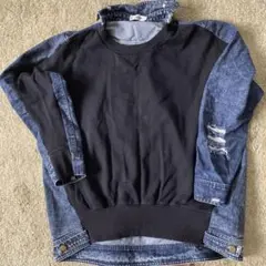 H.F.R.RYZEMAX デニムスウェット