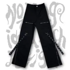 取り外し可能サスペンダー付き6POCKET ARRANGE PANTS