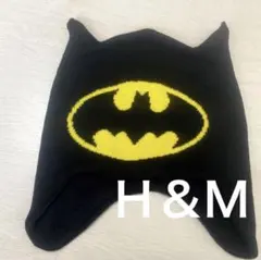 Ｈ＆Ｍ　kidsニット帽 バッドマン エイチアンドエム　黒